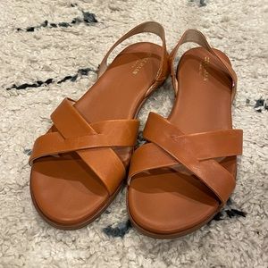 Cole Haan Open Toe Flat Sandals